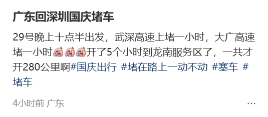 “不亚于春节回家”！凌晨5点<strong></p>
<p>mith币</strong>，深圳有人已经堵在路上……