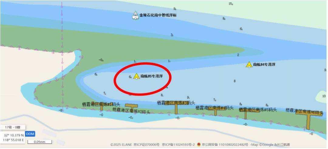 长江南京段水深异常<strong></p>
<p>罄币</strong>，江苏海事部门发布提醒