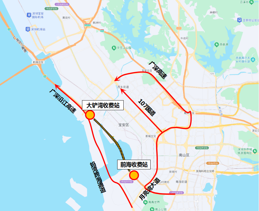 提醒！今日下午<strong></p>
<p>z币</strong>，宝安这些路段将封闭、管制→